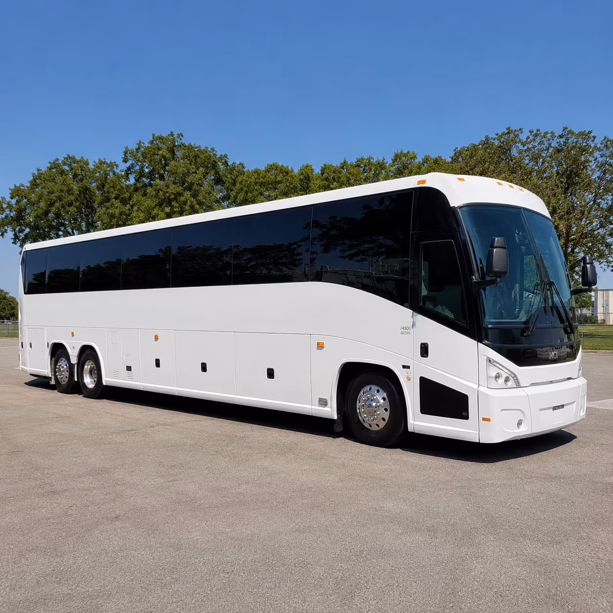 cambridge charter bus services exterior