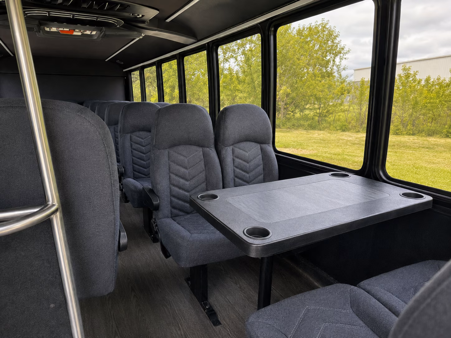 cambridge sporting event transportation onboard seating